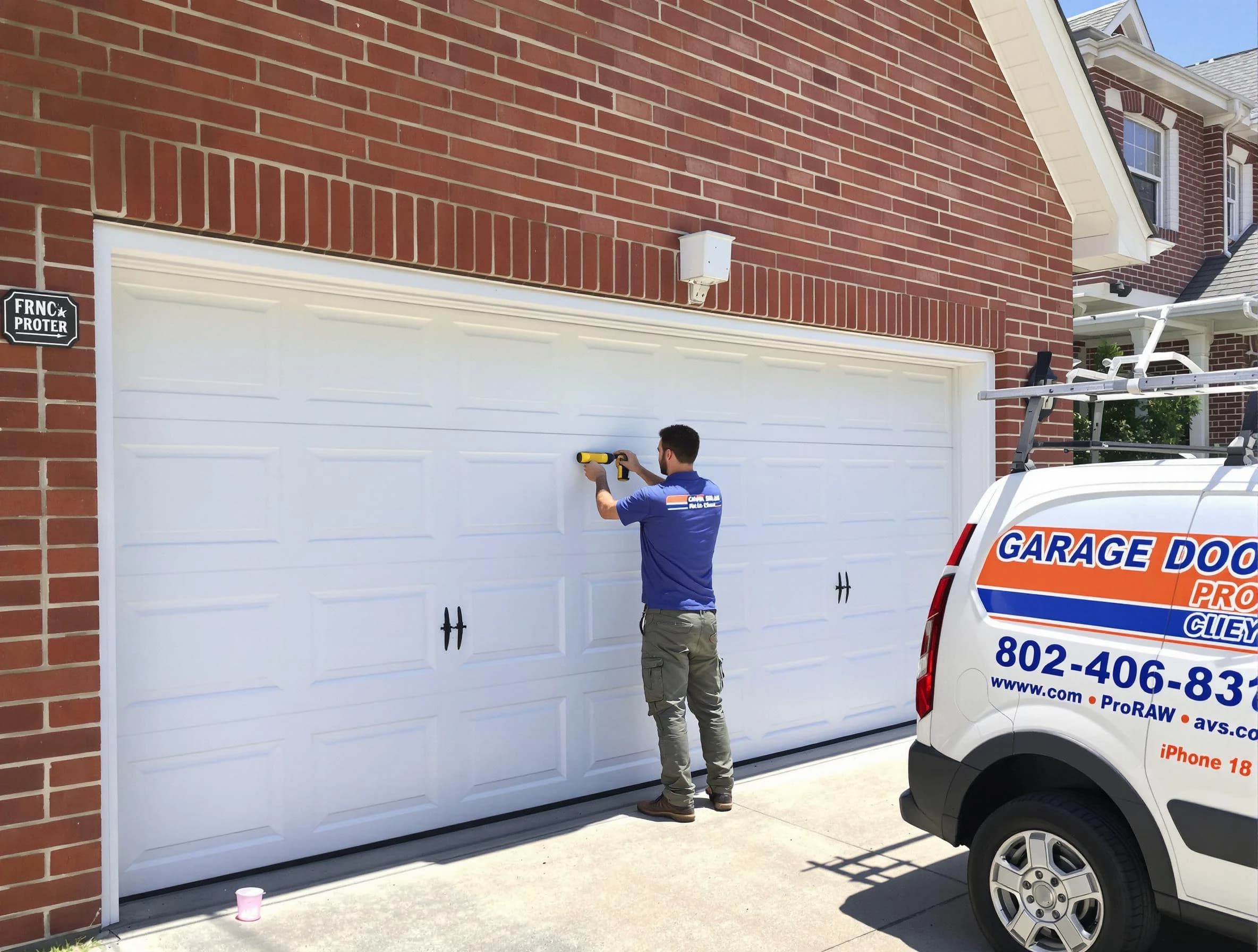 Local garage door repair service by Moore Garage Door Repair in Moore