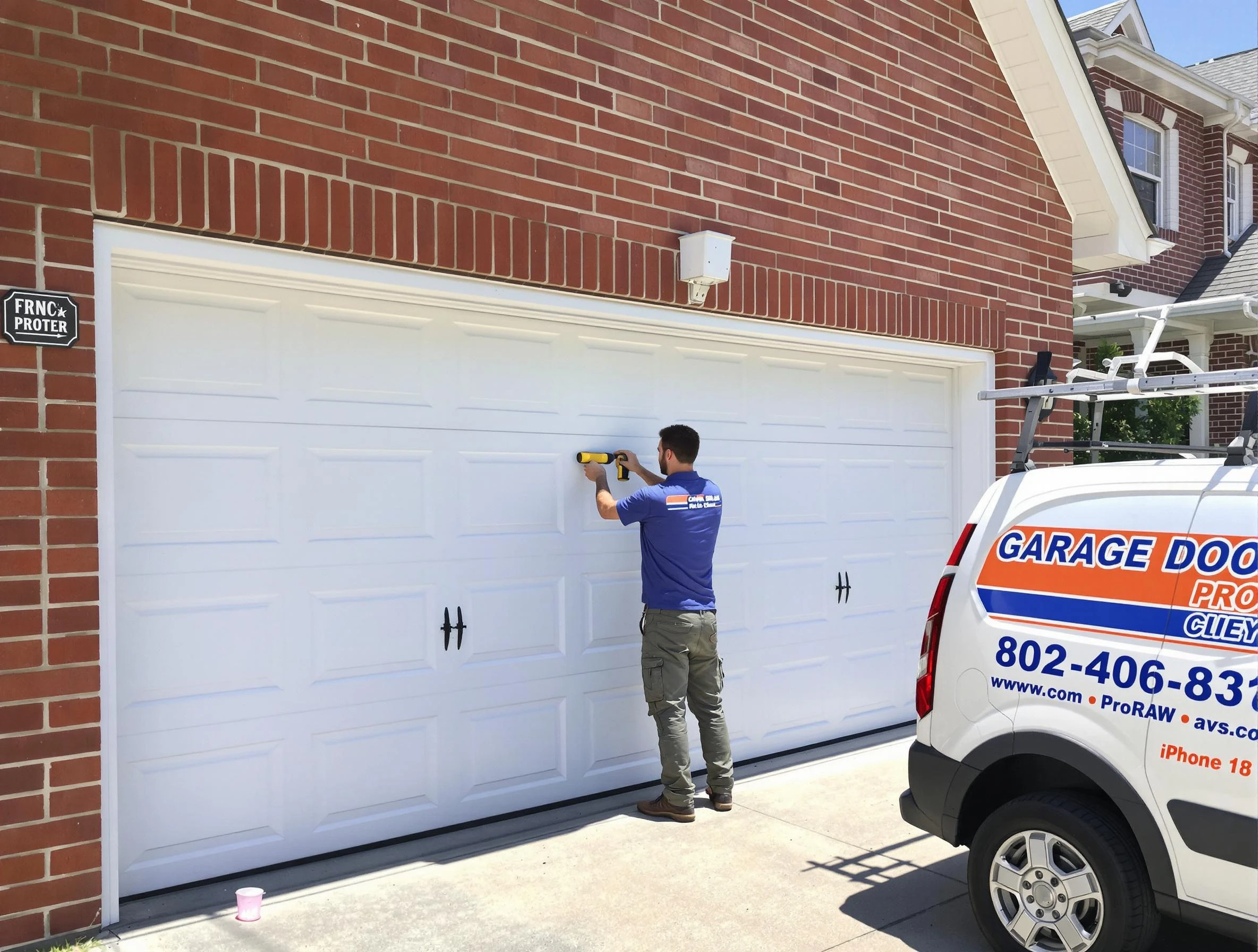 Local garage door repair service by Moore Garage Door Repair in Moore